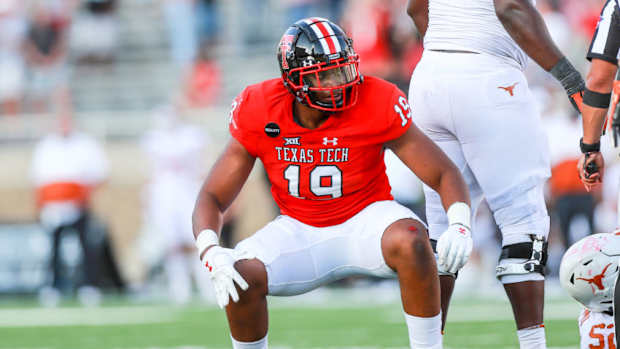 Texas Tech EDGE Tyree Wilson